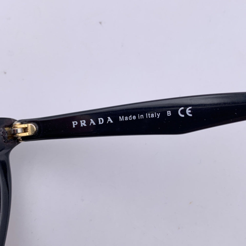 PRADA Black Cat Eye Spr06P Sunglasses 54/19 140Mm
