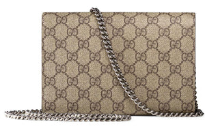 (WMNS) GUCCI Dionysus Series Synthetic canvasChain bag Dionysus Brown 401231-KHNSN-8642
