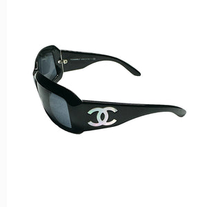 Chanel bag 5076H - c. 501/87 Mother of Pearl CC Big Logo Sunglasses
