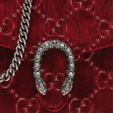 (WMNS) GUCCI Dionysus Series Velvet Chain Single Shoulder Bag Red 401231-9JTPN-6477