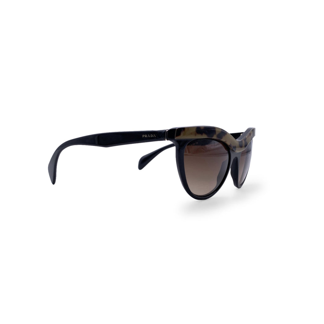 PRADA Black Cat Eye Spr06P Sunglasses 54/19 140Mm
