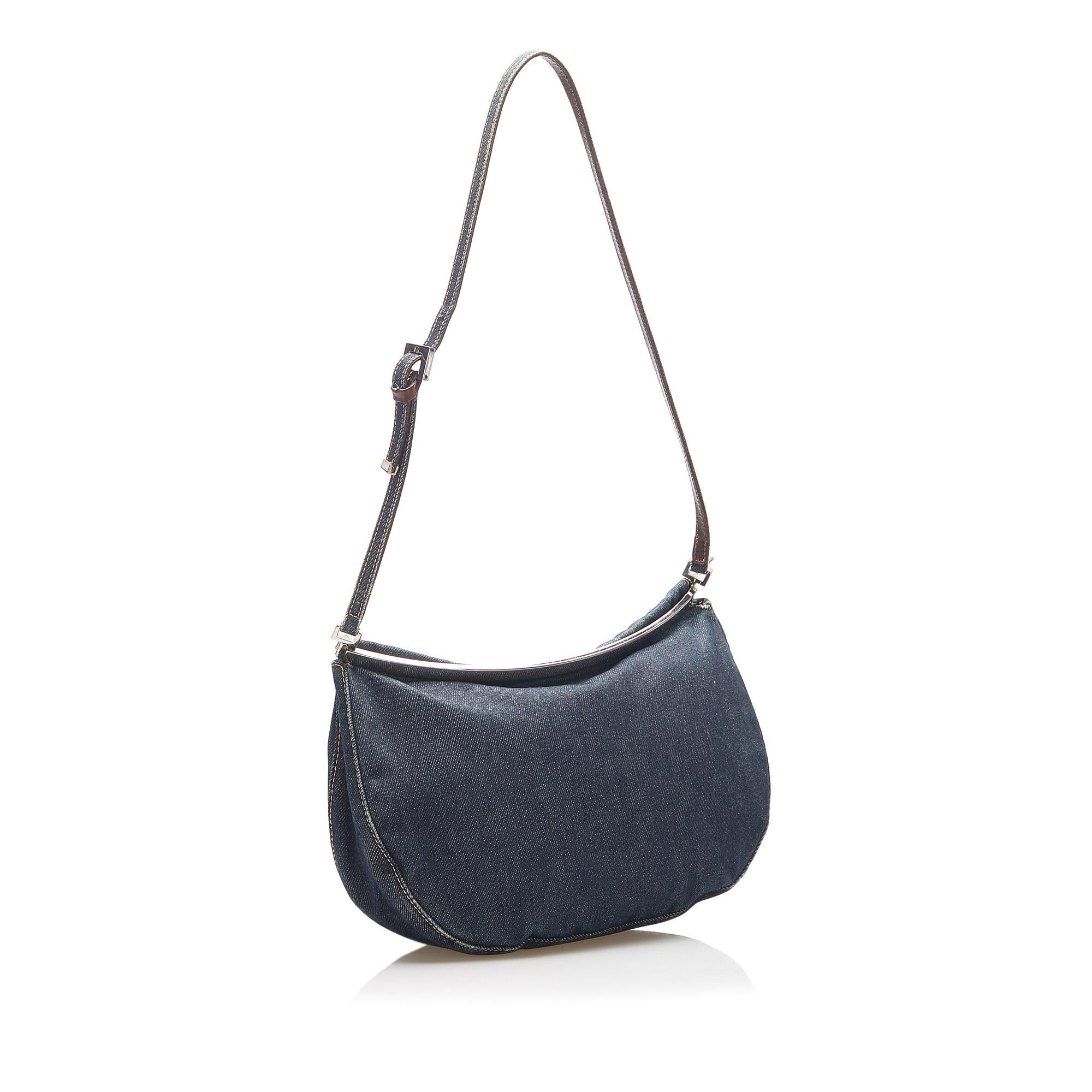 Fendi Denim Shoulder Bag (SHG-22348) – Kilta Bags