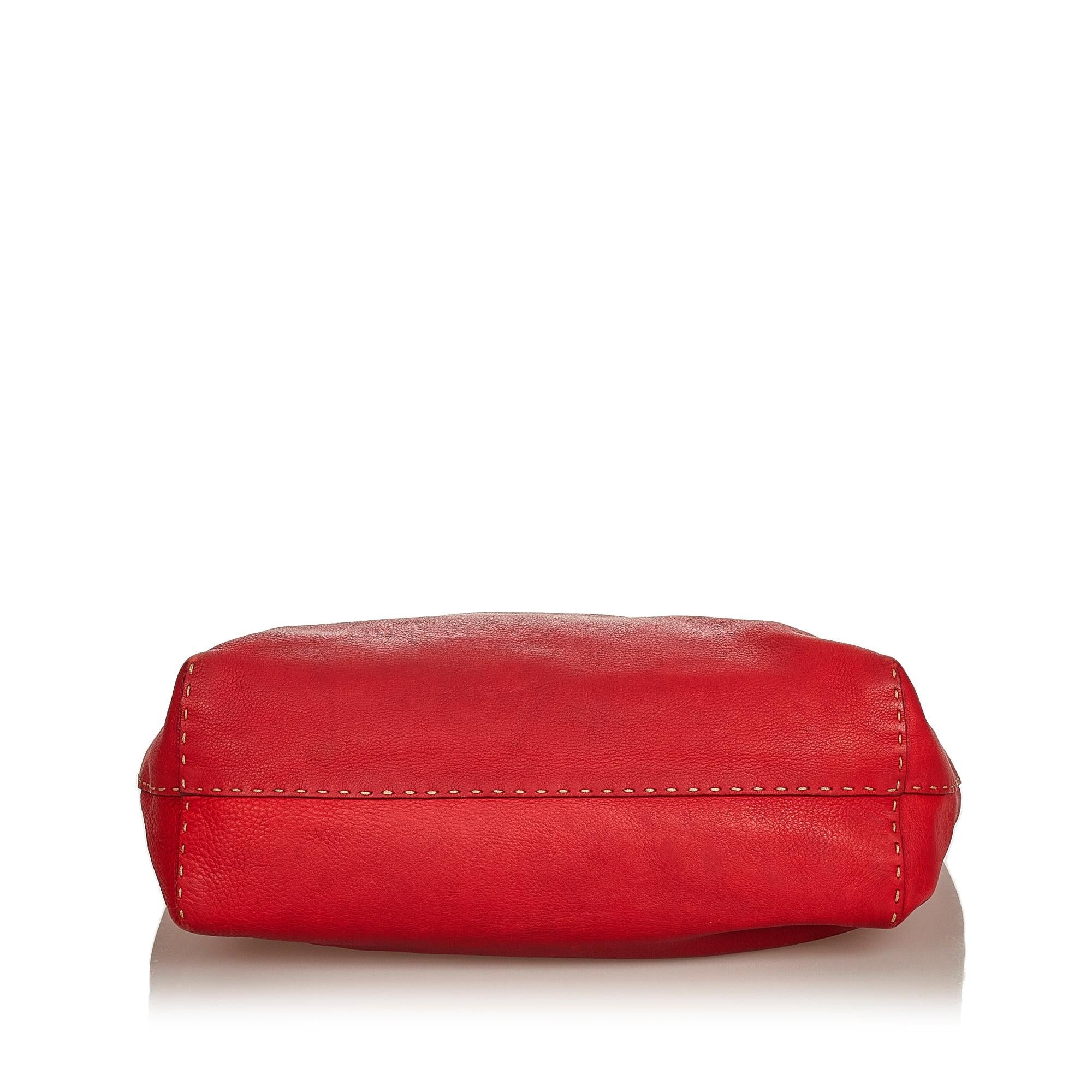 Fendi Selleria Leather Tote Bag (SHG-25660) – Kilta Bags