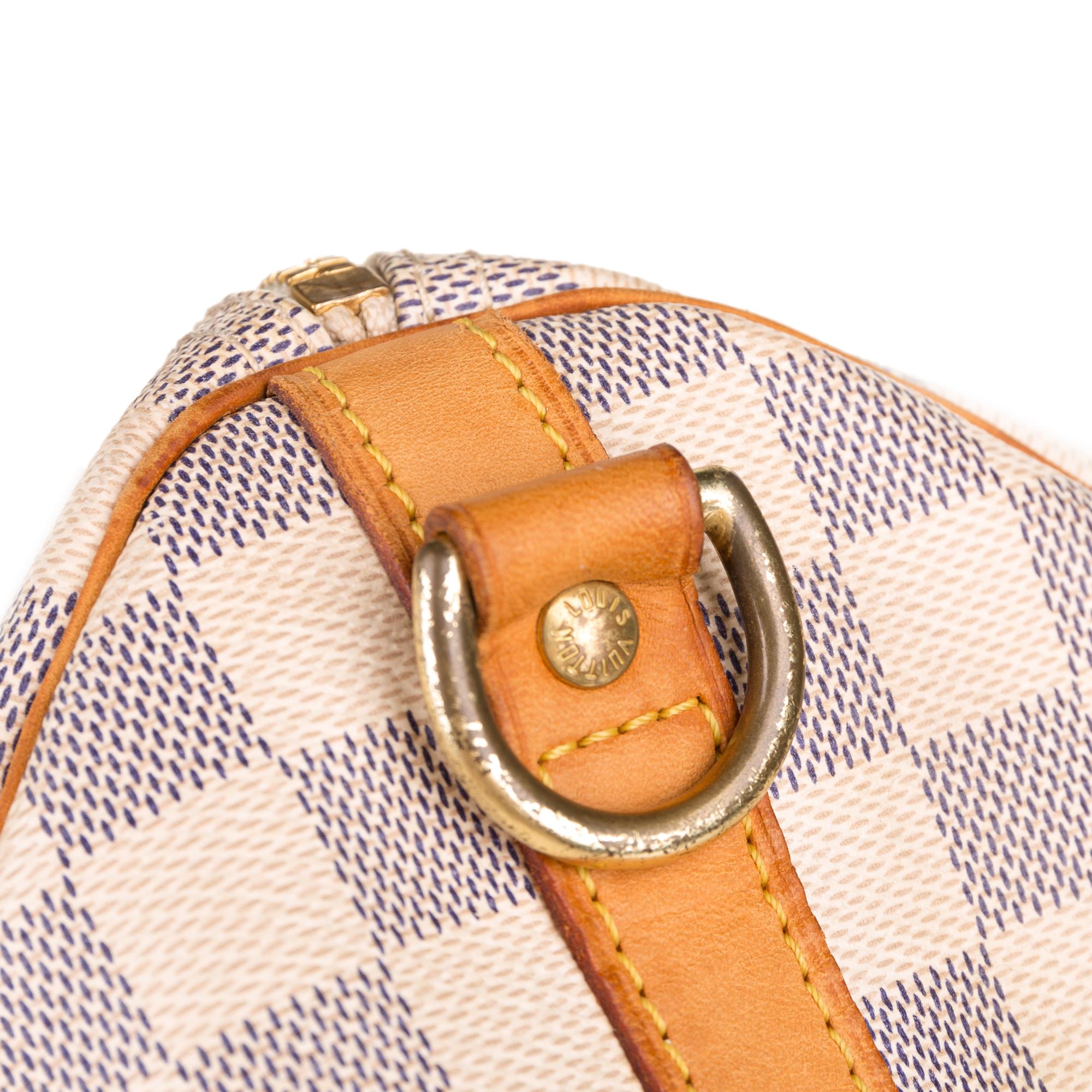 Louis Vuitton Damier Azur Speedy Bandouliere 30 (SHG-33117) – Kilta Bags