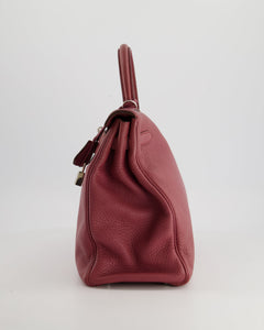 Hermes Kelly Bag 35cm in Bois De Rose Togo Leather With Palladium Hardware