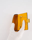 Fendi Orange Nano Baguette Clutch Charm Bag in Nappa Leather with Detachable Chain Strap Detailing RRP £610