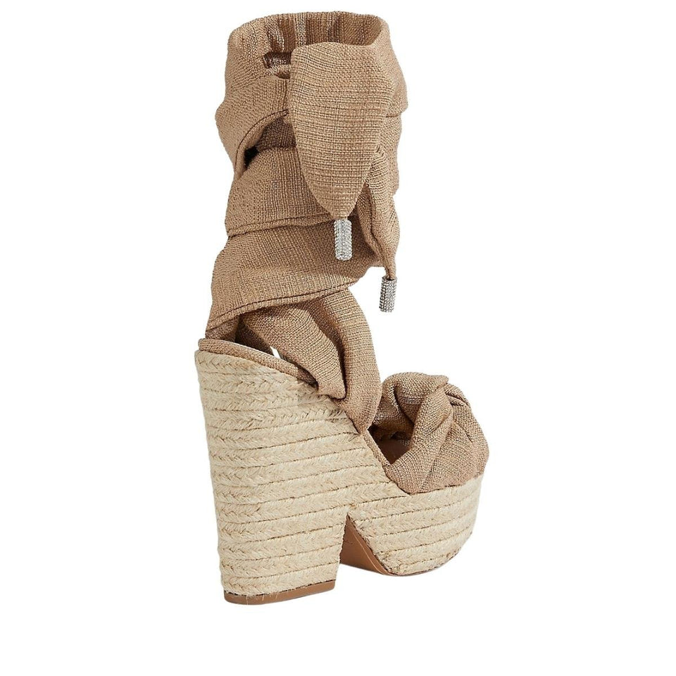 Leila Wedge-heel Sandals