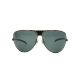 CHANEL Dark Grey Textured Sunglasses