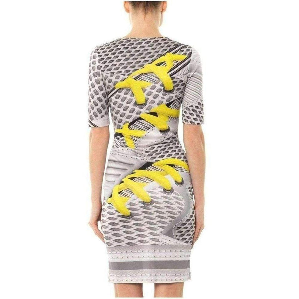 Oxenda Print Silk Jersey Dress