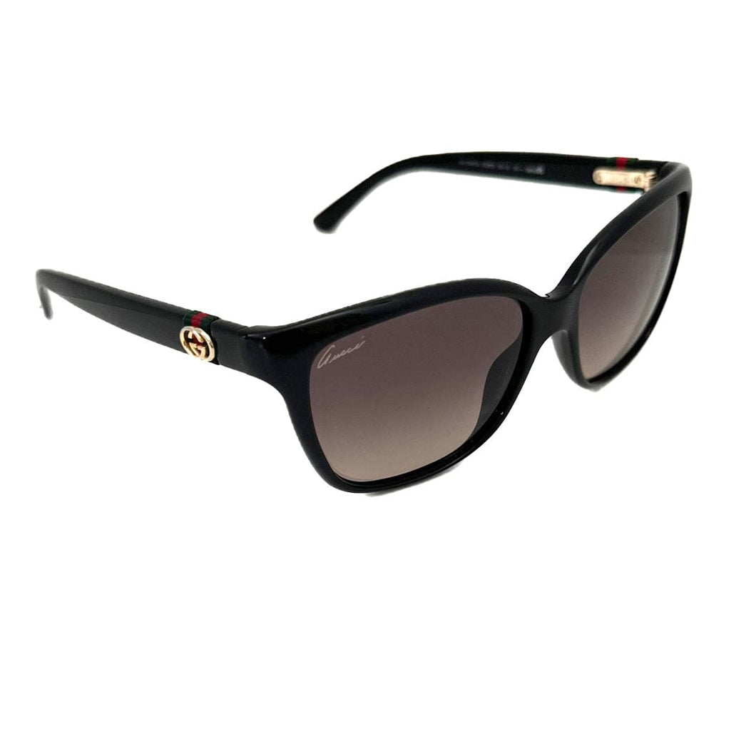 Gucci Black Acetate Sunglasses